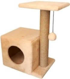 

Комплекс Cat House с боковой полкой 0.58 (сизаль бежевый)