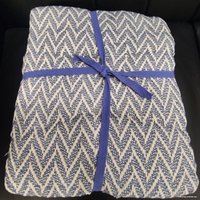 Плед Si Brano S7 (индиго)