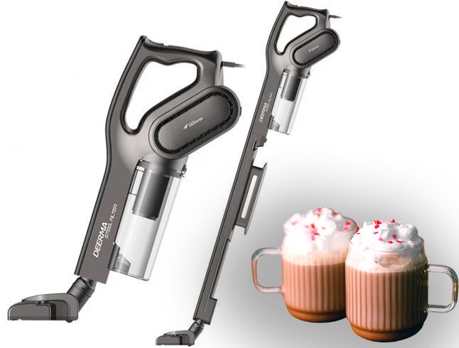 

Пылесос Deerma DX700S (международная версия) + набор кружек Makkua Cup Cozyday MC270