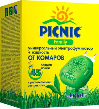 Уничтожитель насекомых Picnic Family + 30 мл