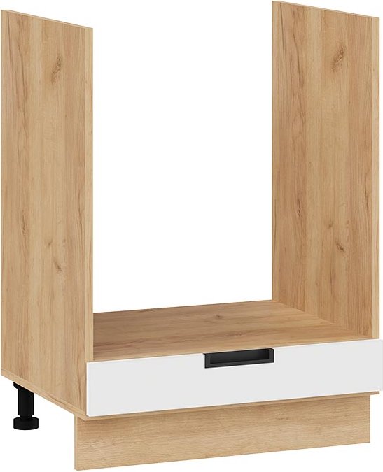 

Шкаф напольный Трия Гренада 1Н6Б (дуб крафт золотой/холст белый)