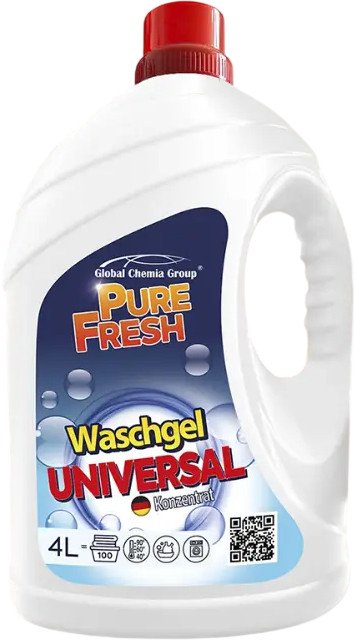 Гель для стирки Pure Fresh Universal (4 л)