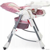 Высокий стульчик Caretero Bistro 2020 (розовый)