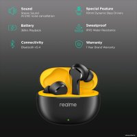 Наушники Realme Buds T110 (черный)