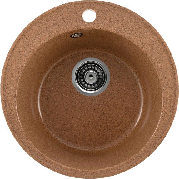 

Кухонная мойка Saniteco Nova (терракот с сифоном)
