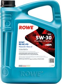 

Моторное масло ROWE Hightec Synt RS SAE 5W-30 HC-FO 5л [20146-0050-03]