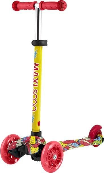 

Трехколесный самокат Maxiscoo Baby MSC-B072102PR (монстры)
