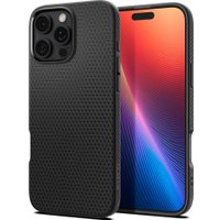 Чехол для телефона Spigen Liquid Air для iPhone 16 Pro Matte Black