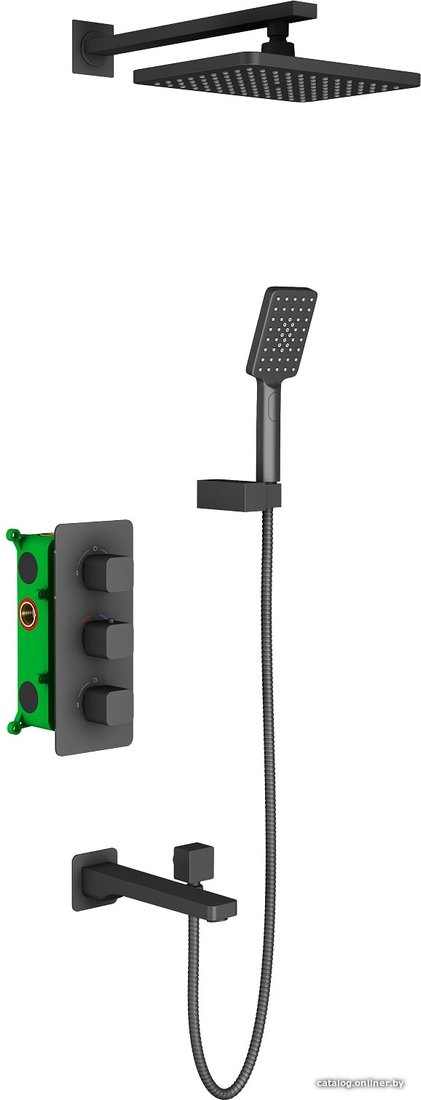 Душевая система  Timo Petruma SX-5049/03SM (черный)