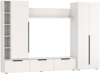 Стенка Олмеко Аккорд 63.02 (белый)