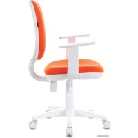 Компьютерное кресло Brabix Fancy MG-201W 532410 (белый/оранжевый TW-96-1)