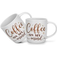 Набор кружек Fissman Coffee On My Mind 3713 (2шт)