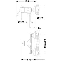 Смеситель TEKA Petra 812316200