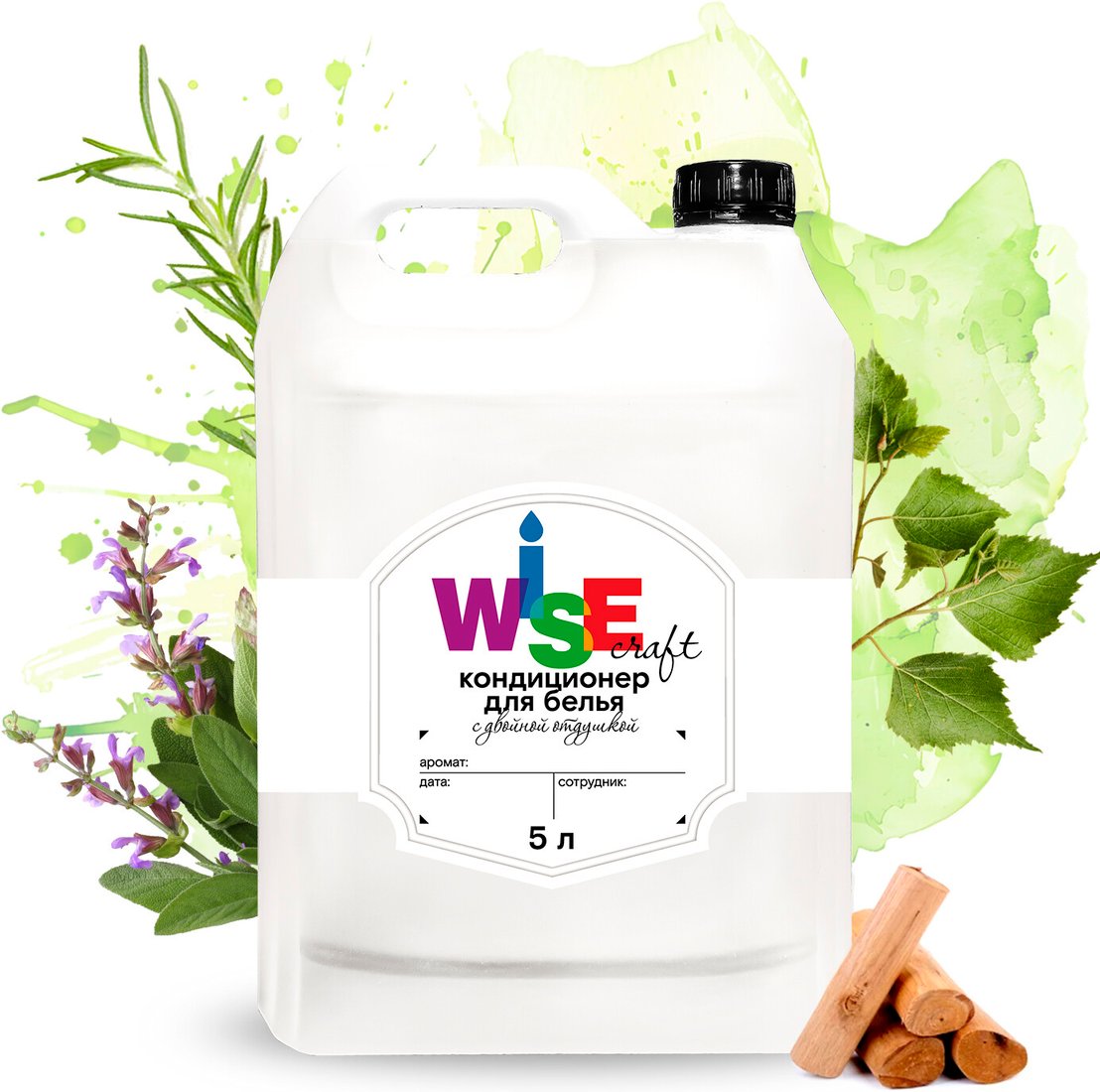 

Гель для стирки Wisecraft Wild Spirit 5 л (без цвета)