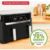 Аэрогриль (аэрофритюрница) Tefal Dual Fryer EY901810