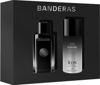 

Подарочный набор Antonio Banderas The Icon для мужчин EdP 100 мл + Дезодорант спрей 150 мл