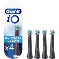 Сменная насадка Oral-B iO Ultimate Clean (4 шт, черный)