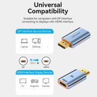 Адаптер Vention HFMH0 DisplayPort - HDMI