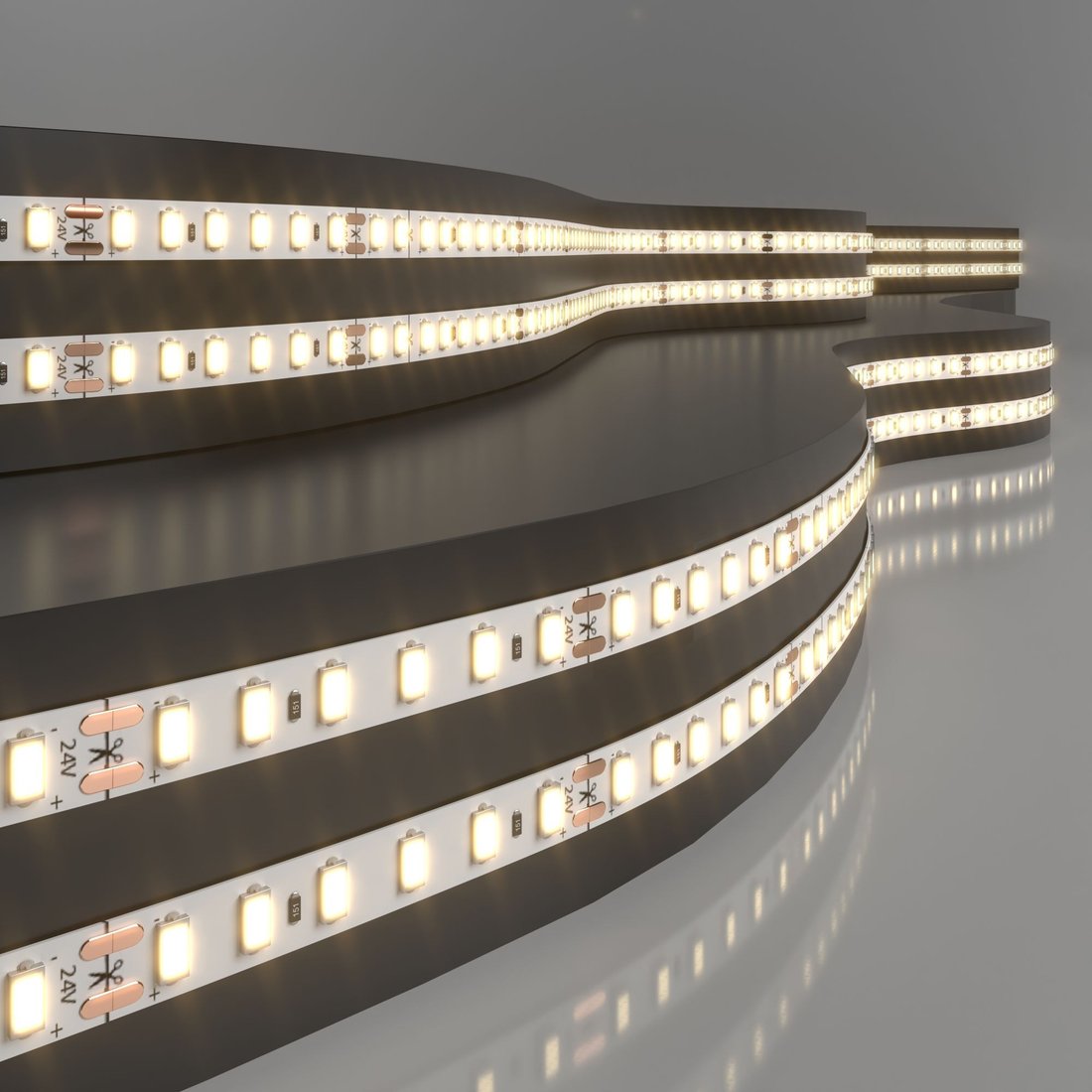 

Светодиодная лента Elektrostandard 24V 8W 120Led 2116 IP20 теплый белый a056425