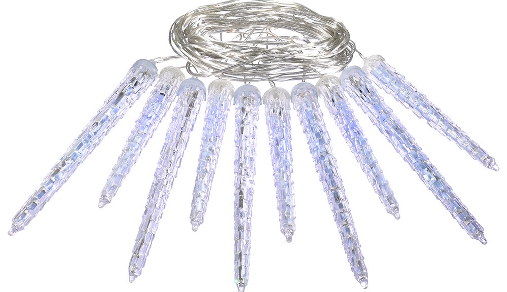 

Гирлянда сосулька Vegas Сосульки 55037 40 LED (холодный белый)