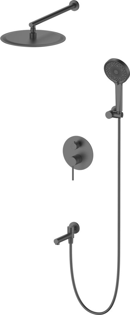 

Душевая система Oliveeka 939017 (оружейная сталь)