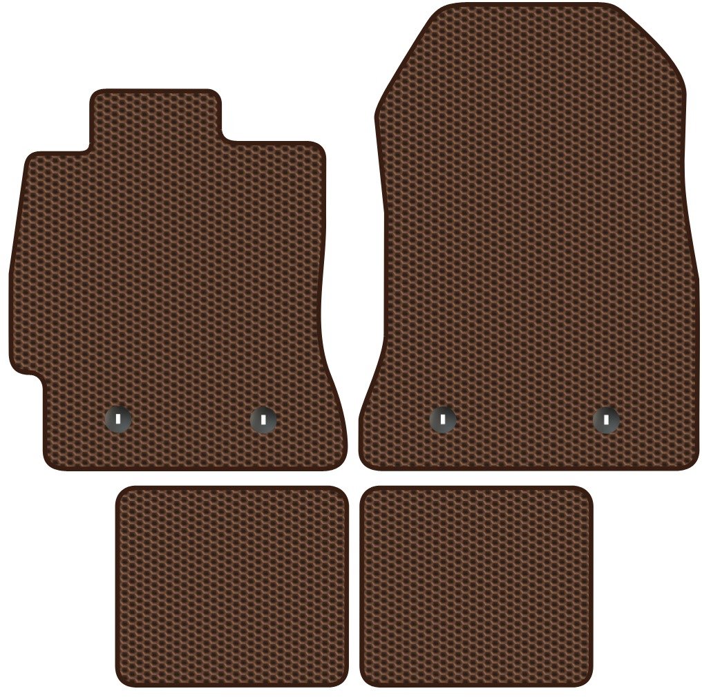 

Комплект ковриков для авто Alicosta Subaru BRZ I (купе / ZC6) 2012 - 2016 (коричневый, сота)
