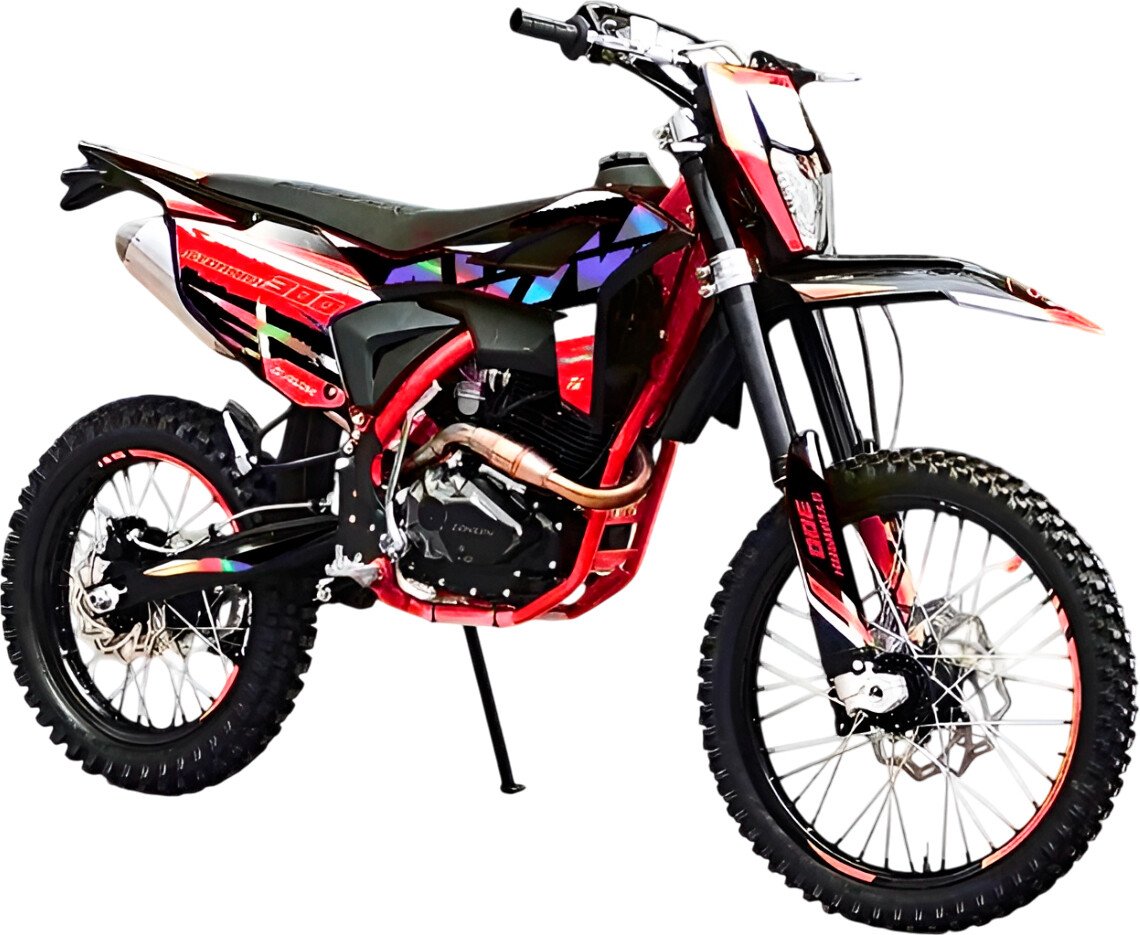 

Мотоцикл AVM Stormax 300 (красный)