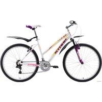 Велосипед Stark Luna 26.1 V (белый/фиолетовый/желтый, 2018)