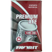 Моторное масло Favorit Premium XFE 5W-30 metal 4л