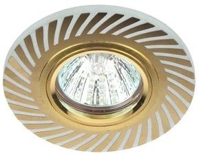 

Точечный светильник ЭРА DK LD39 WH/GD