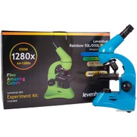 Детский микроскоп Levenhuk Rainbow 50L Plus (лазурь) 69053