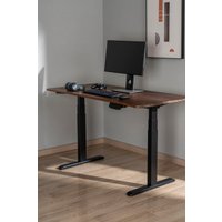 Стол для работы стоя ErgoSmart Ergo Desk Prime 1200x650x18 мм (бетон чикаго/черный)