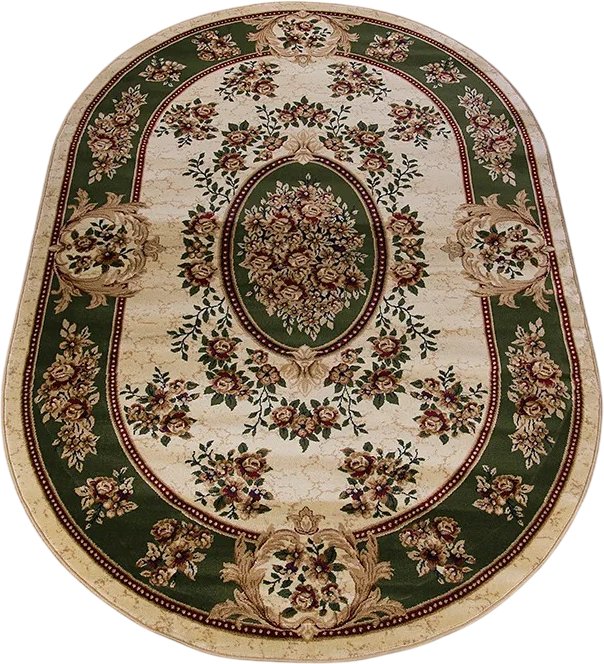 

Ковер для жилой комнаты БелКа Акварель 20611 22121 Овал (0.6х1.1)