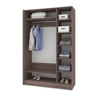 Шкаф-купе Modern Браун Б652 (шимо темный/шимо светлый)