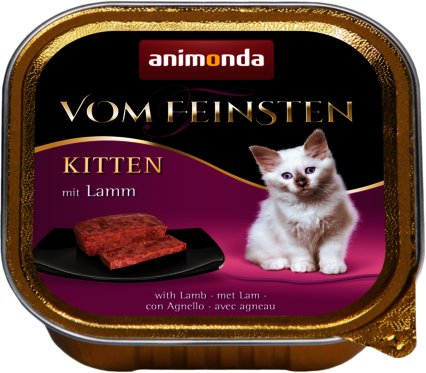 

Консервированный корм для кошек Animonda Vom Feinsten Kitten с ягненком 100 г