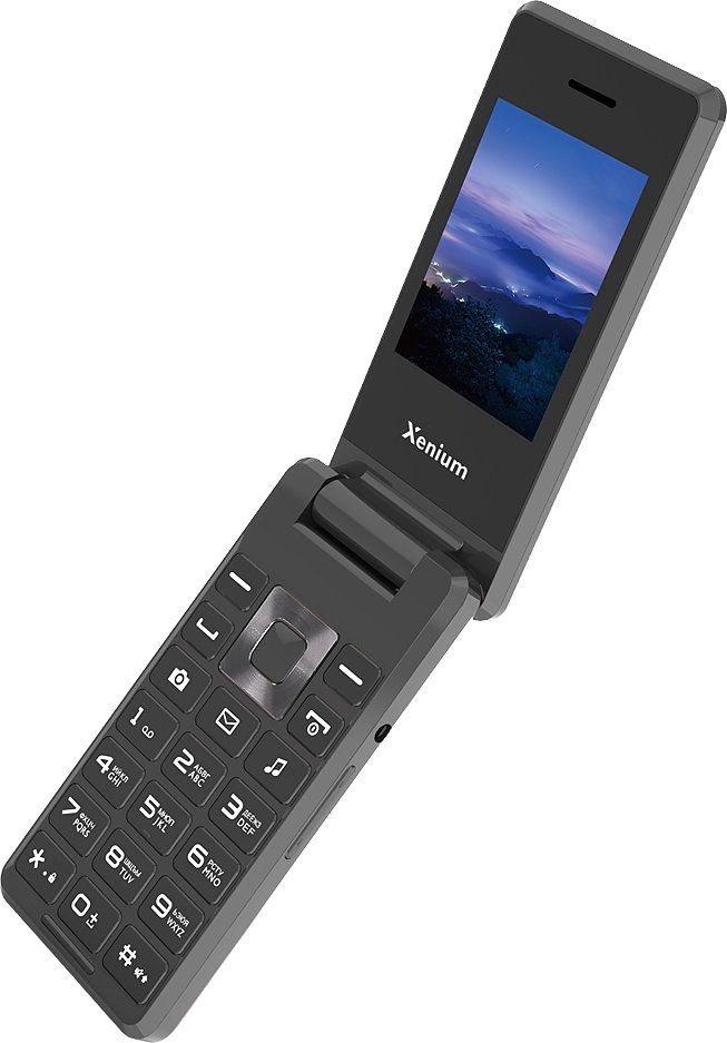 

Кнопочный телефон Philips Xenium X600 (темно-серый)