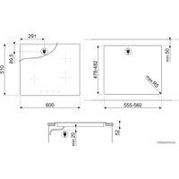 Варочная панель Smeg SI364BM