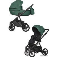 Универсальная коляска Riko Basic Montana Ecco (2 в 1, 13/зеленый)
