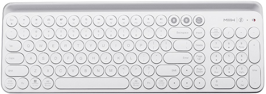 

Клавиатура MIIIW Dual Mode (белый, нет кириллицы)