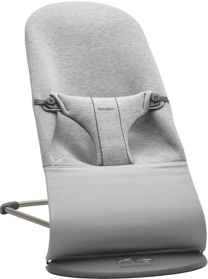 Шезлонг BabyBjorn Bliss 3D Jersey (light grey)