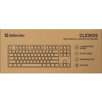 Клавиатура Defender Cleikos GK-135