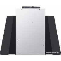 Кухонная вытяжка MAUNFELD Gloria 60 (нержавеющая сталь/черное стекло)