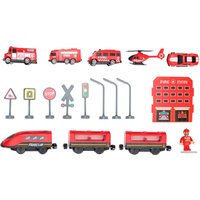 Набор железной дороги Givito Служба спасения G201-003