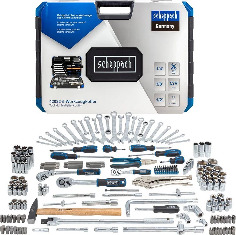 

Универсальный набор инструментов Scheppach Sch-42022-5 (60807)