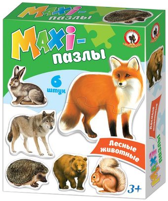 Мозаика/пазл Русский стиль Лесные животные 02544