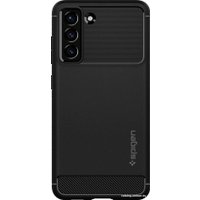 Чехол для телефона Spigen Rugged Armor для Galaxy S21 FE ACS03049 (черный)