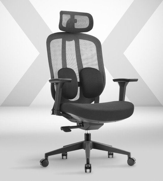 Офисное кресло SPARX Pillow (черный)