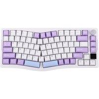 Клавиатура Ajazz AKS075 (белый/фиолетовый, Ajazz Flying Fish)