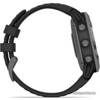 Умные часы Garmin Fenix 6 Pro Solar (серый шифер, силикон)