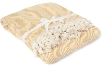 Плед Bambim Home 175х200 (желтый)